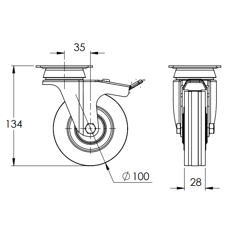 fékezhető kerék rajz 2